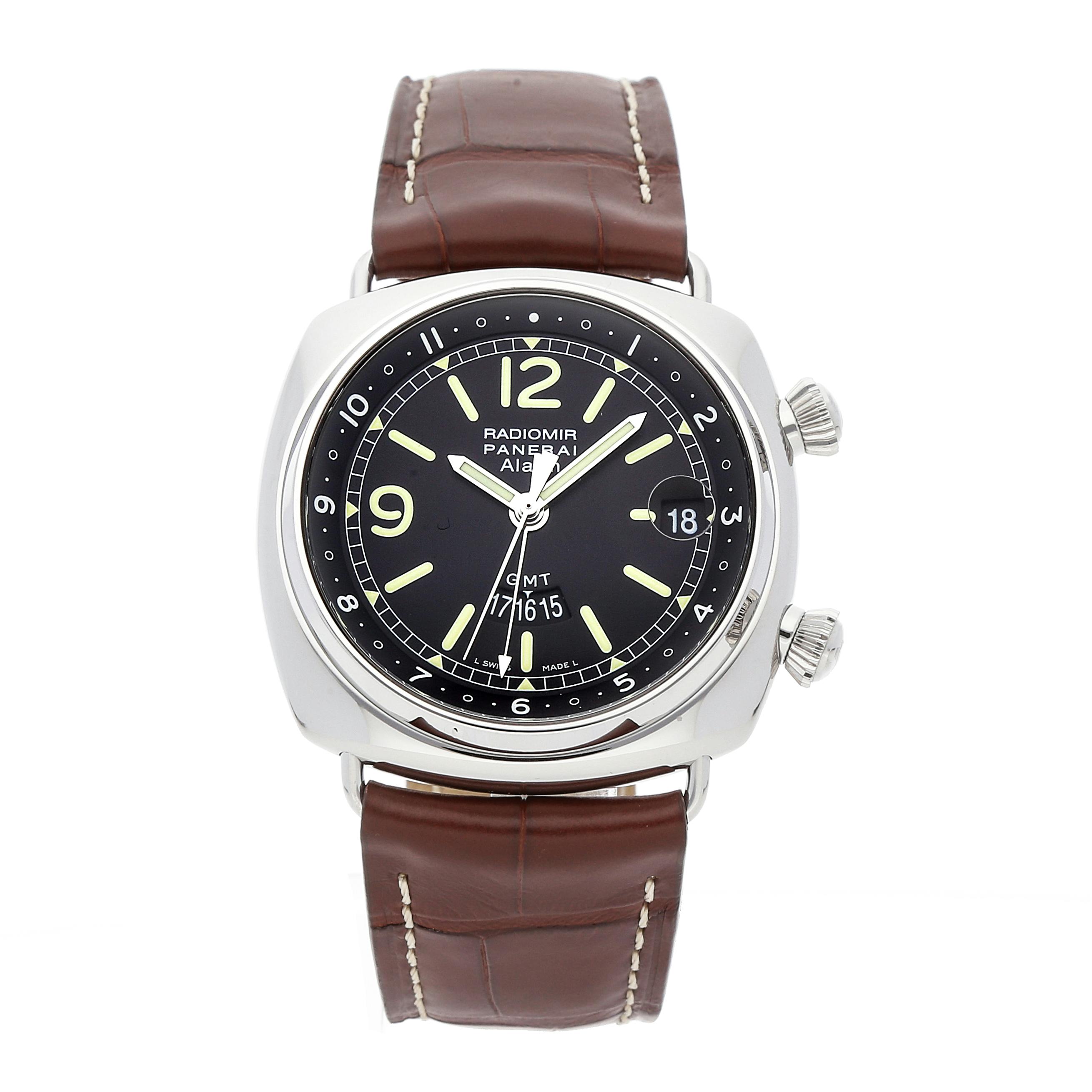 Panerai radiomir cheap gmt alarm